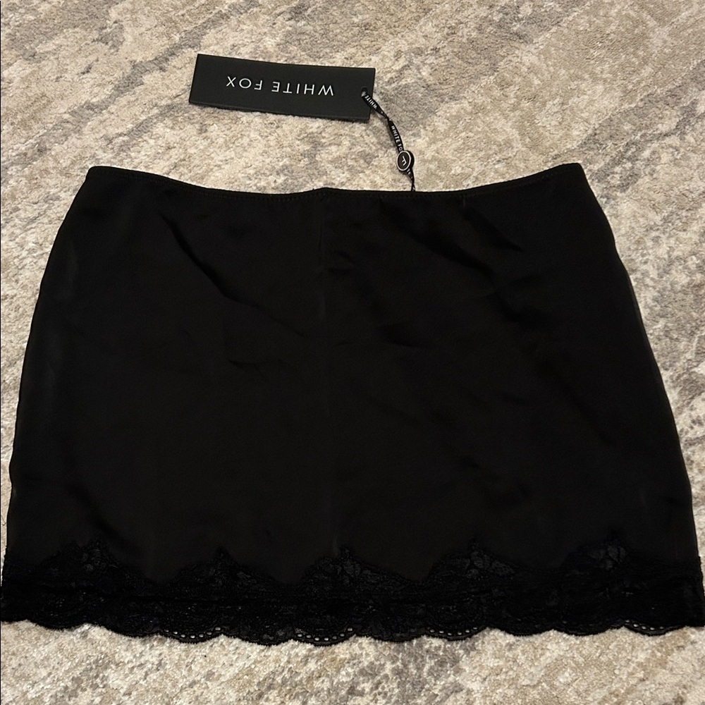 white fox later tonight mini skirt
